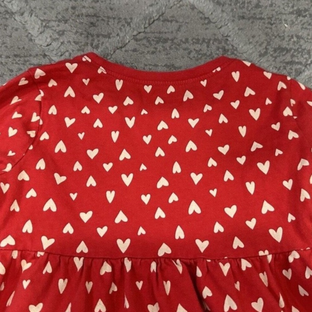 Gap Heart Dress Valentines Day Girls Size 3T - Picture 6 of 6